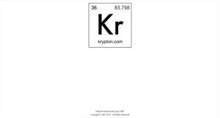 Desktop Screenshot of krypton.com