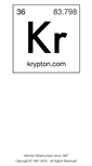 Mobile Screenshot of krypton.com